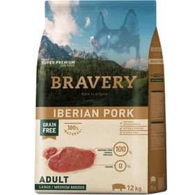 Bravery Tahılsız Iberian Pork Büyük ve Orta Irk 12 kg Köpek Maması