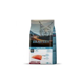 Bravery Tahılsız Somonlu 2 kg Kısırlaştırılmış Kuru Kedi Maması