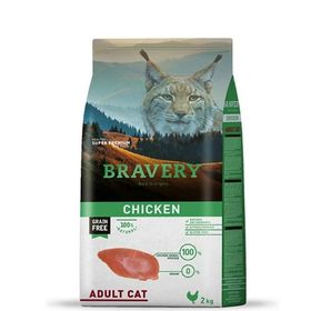Bravery Tahılsız Tavuklu Yetişkin 7 kg Kuru Kedi Maması