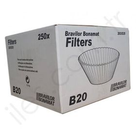Bravilor Bonamat B20 - 203-535 mm 250 Adet Filtre Kağıdı