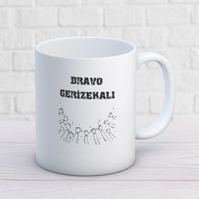 Bravo Gerizekalı İki Tarafı Baskılı Kupa