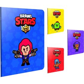 Brawl Star A5 Tel Dikiş Karton 60 Yaprak Çizgili Defter