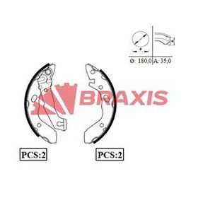 Braxis AC0032 Arka Fren Balatası