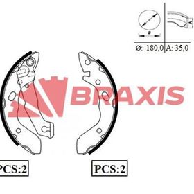Braxis AC0032 Arka Fren Balatası