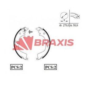 Braxis AC0055 Arka Fren Balatası