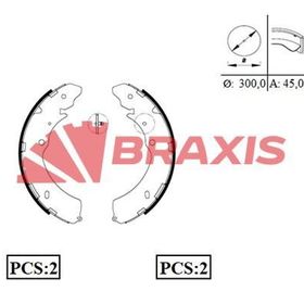 Braxis AC0090 Arka Fren Balatası