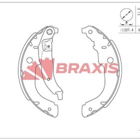Braxis AC0111 Arka Fren Balatası