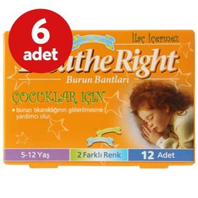 Breathe Right 6x12'li Çocuk Burun Bandı