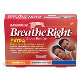 Breathe Right Çocuklar İçin 12'li Burun Bandı