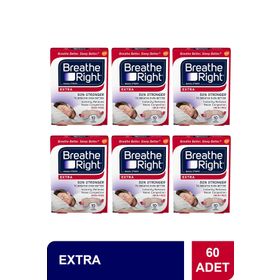 Breathe Right Extra 60 Adet Burun Bandı