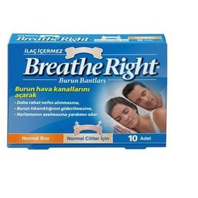 Breathe Right Normal Boy Şeffaf Burun Bandı
