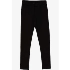 Breeze Basic Siyah 8-14 Yaş Arkası Cepli Kız Çocuk Tayt