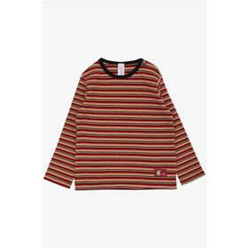 Breeze Bebek Uzun Kollu Patlı Çizgili Karışık Renk 9 Ay-3 Yaş Tişört
