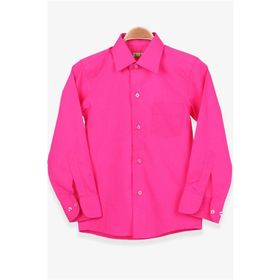 Breeze Erkek Çocuk Basic Pembe 6-10 Yaş Gömlek