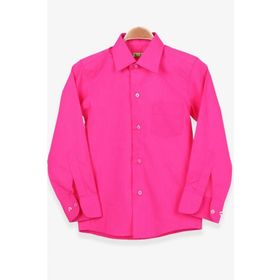 Breeze Erkek Çocuk Basic Pembe 6-10 Yaş Gömlek