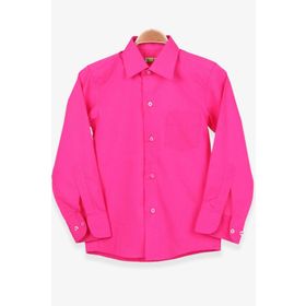 Breeze Erkek Çocuk Basic Pembe 6-10 Yaş Gömlek