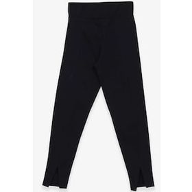 Breeze Lacivert 8-14 Yaş Paçası Yırtmaçlı Kız Çocuk Tayt