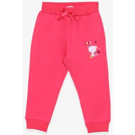Breeze Mercan 6 Ay-2 Yaş Kedi Baskılı Kız Bebek Eşofman Altı