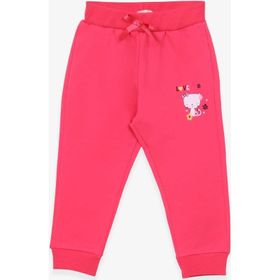Breeze Mercan 6 Ay-2 Yaş Kedi Baskılı Kız Bebek Eşofman Altı