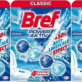 Bref Power Aktiv Okyanus Kokulu 1'li Klozet Bloğu