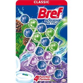Bref Power Çam Lavanta Kokulu 4'lü Klozet Bloğu