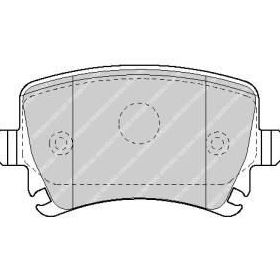 Brembo Passat CC Caddy Golf 5 Golf 6 Jetta A3-A6 Leon Octavia Superb 04 GDB1622 Arka Balata