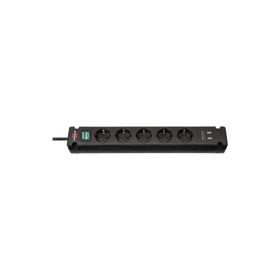 Brennenstuhl ‎1150660315 Siyah 3 mt 5 Soketli Usb Şarj Priz