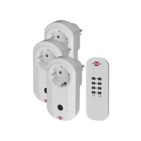 Brennenstuhl 1507040 Comfort Line Uzaktan Kumandalı Tekli Priz