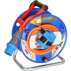 Brennenstuhl Camping Serisi CEE ve 230 V Çeviricili 25 M Ip44 Lisanslı Dış Mekan Makara Kablosu