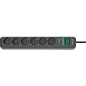 Brennenstuhl Eco Line 13.500 MAh Anahtarlı 6'lı 1.5 m Akım Korumalı Priz