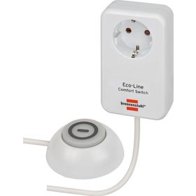Brennenstuhl Eco-Line Kumandalı Ip20 Lisanslı 1.5 m Tekli Priz