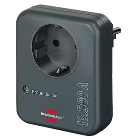 Brennenstuhl Eco Line Serisi 13.500A Akım Koruyucu Tek Soketli Priz