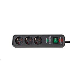 Brennenstuhl Eco Line Serisi 3 Soketli 1.5 m 13.500 mAh Akım Korumalı Uzatma Priz