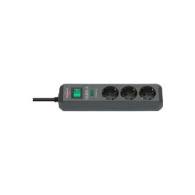 Brennenstuhl Eco Line Serisi 3 Soketli 1.5 m 13.500 mAh Akım Korumalı Uzatma Priz