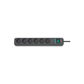 Brennenstuhl Eco Line Serisi 5 m 6 Soketli 13.500A Akım Koruyucu Priz