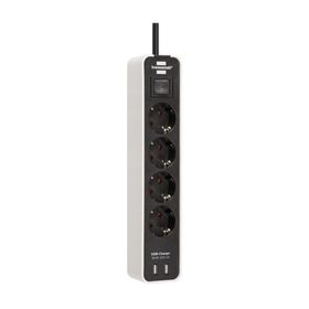 Brennenstuhl Ecolor çoklu priz 4 lü 1.5 mm USB şarj soketli