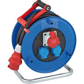 Brennenstuhl H07RN-F 5G2.5 Garant Serisi IP44 Lisanslı CEE 1+2 Soketli 320 mm 30 mt Makaralı Kablo