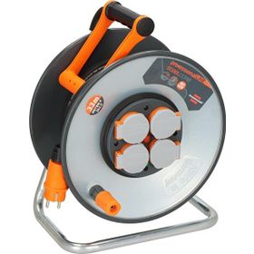 Brennenstuhl H07RN-F 5G2.5 Garant Serisi IP44 Lisanslı CEE 1+2 Soketli 320 mm 30 mt Makaralı Kablo