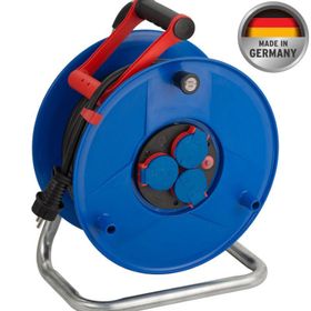 Brennenstuhl H07RN-F 5G2.5 Garant Serisi IP44 Lisanslı CEE 1+2 Soketli 320 mm 30 mt Makaralı Kablo