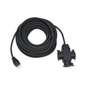 Brennenstuhl H07RN-F3G1.5 25 m IP44 Lisanslı Dış Mekan 3 Soketli Uzatma Priz