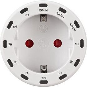 Brennenstuhl İç Mekan Kullanımı İçin 12 Proglamlı Led Işıklı Zaman Ayarlı Priz
