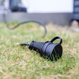 Brennenstuhl IP44 Lisanslı 25 mt Kaliteli Kauçuk Siyah Uzatma Kablosu