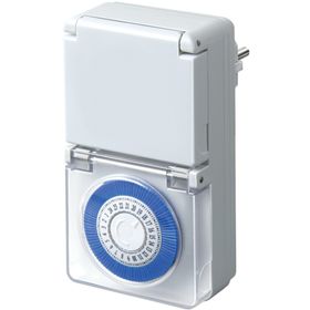 Brennenstuhl Mmz 44 Çocuk Gün-Zamanlayıcı IP44 Korumalı Priz&Koruyucu Renk Beyaz Mekanik Zamanlayıcı