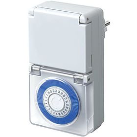 Brennenstuhl Mmz 44 Çocuk Gün-Zamanlayıcı IP44 Korumalı Priz&Koruyucu Renk Beyaz Mekanik Zamanlayıcı