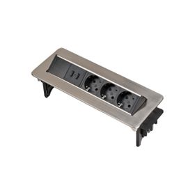 Brennenstuhl Ofis ve Mutfak Masasına Ayarlanabilir USB 3 Soketli Priz