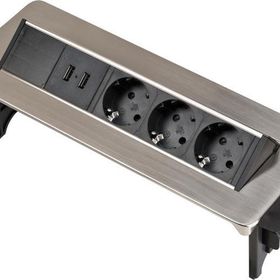 Brennenstuhl Ofis ve Mutfak Masasına Ayarlanabilir USB 3 Soketli Priz