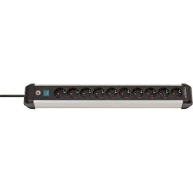 Brennenstuhl Premium Alu-Line 3 mt 10 lu Çoklu Priz