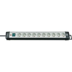 Brennenstuhl Premium Alu-Line 3 mt 10 lu Çoklu Priz