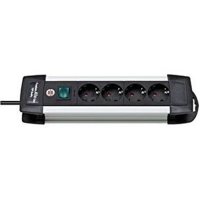 Brennenstuhl Premium Alu-line Serisi 4 Soketli 1.8 m Uzatma Priz