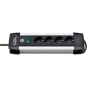 Brennenstuhl Premium Alu-line Serisi 4 Soketli 1.8 m Uzatma Priz